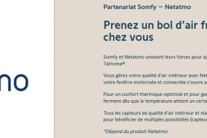netatmo and somfy