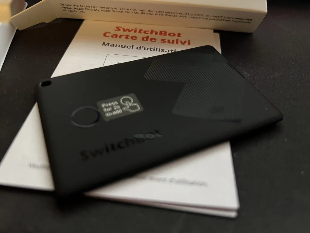 Switcbot card Apple