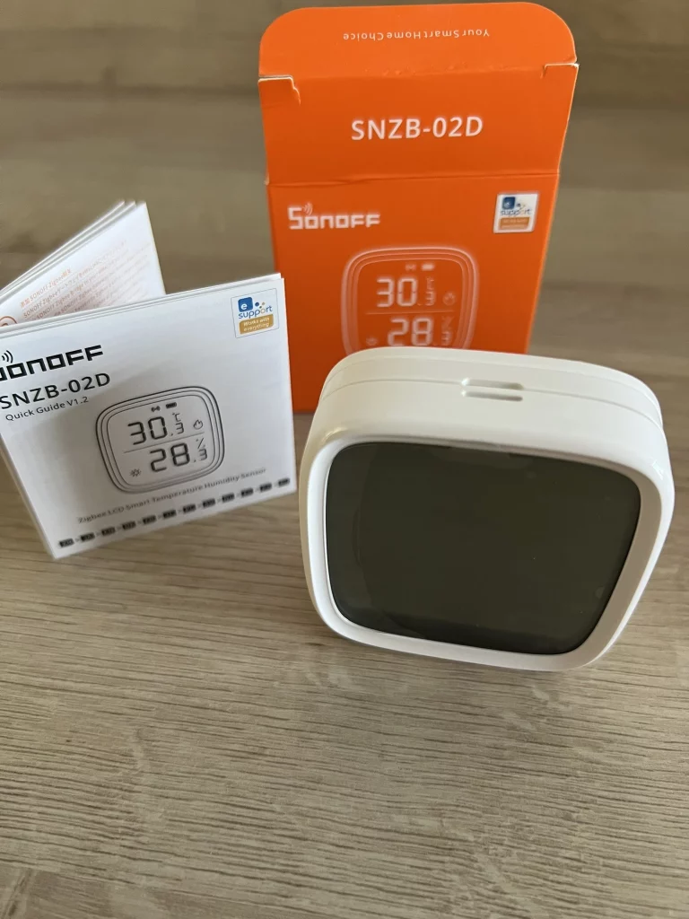 SONOFF - Capteur de température et d'humidité Zigbee 3.0 avec écran