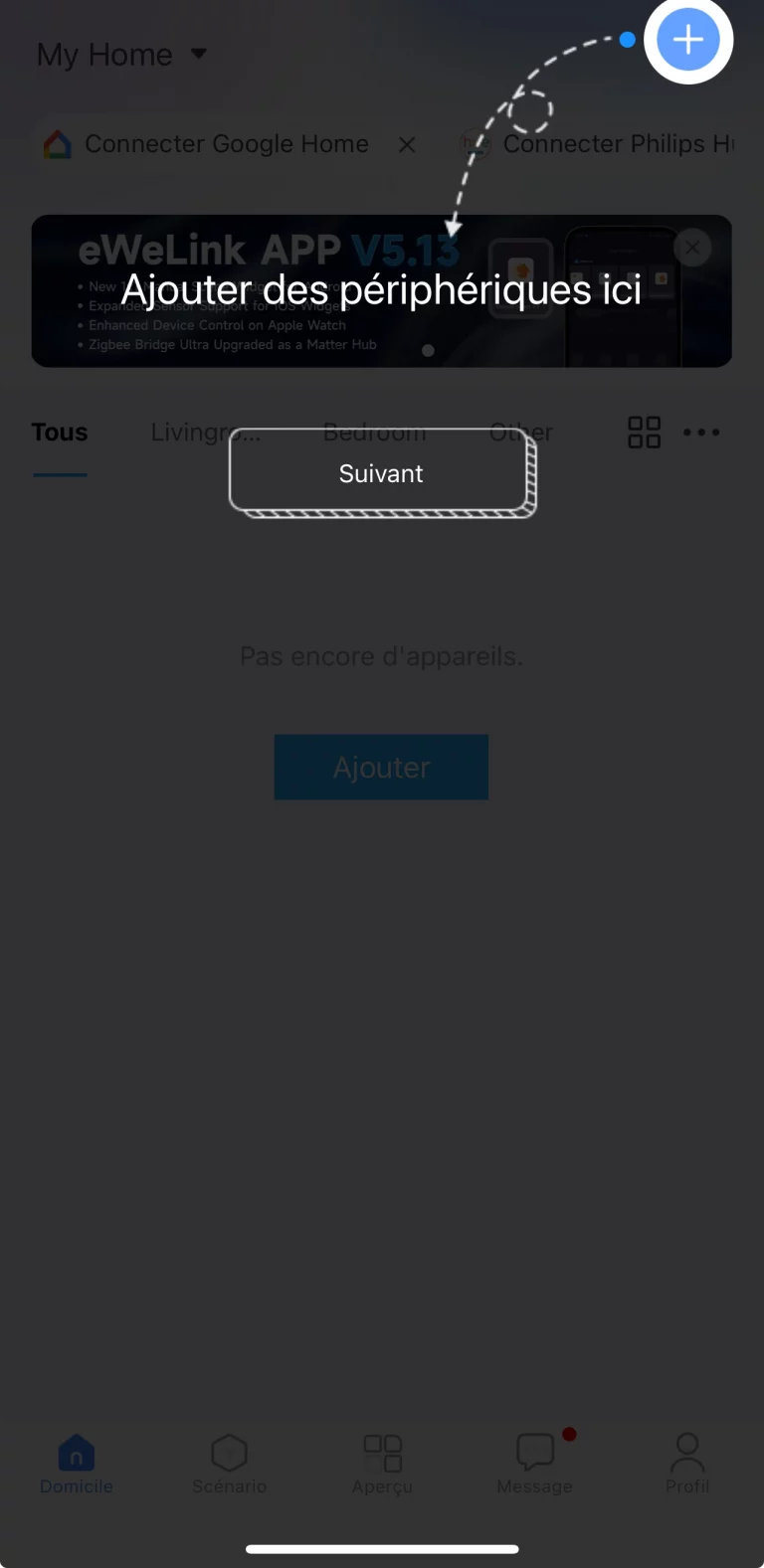 installation sonoff ewelink etape 1