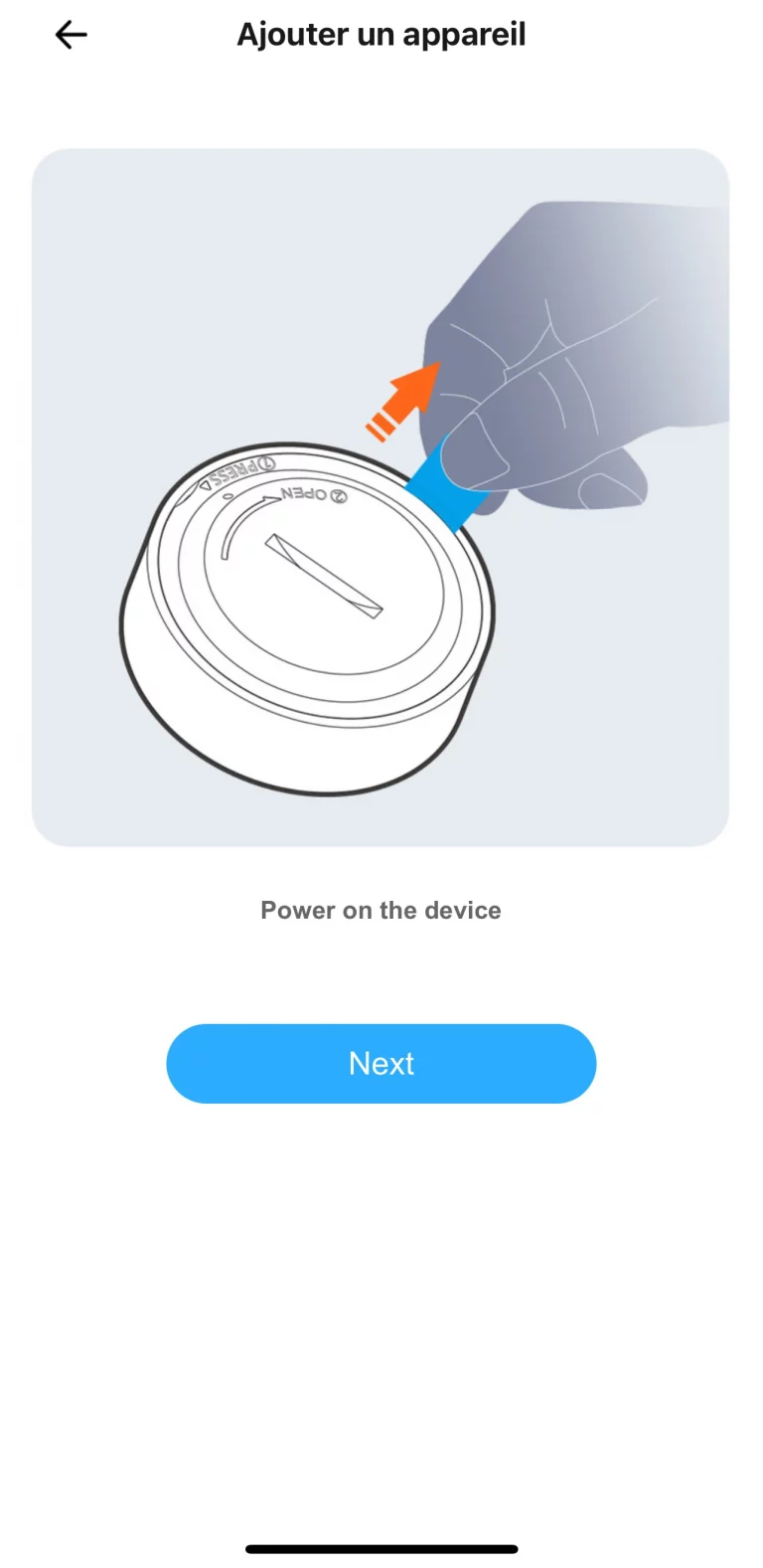 installation sonoff ewelink etape 6