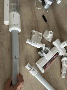 assemblage switchbot aspirateur