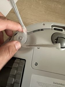 assemblage switchbot aspirateur